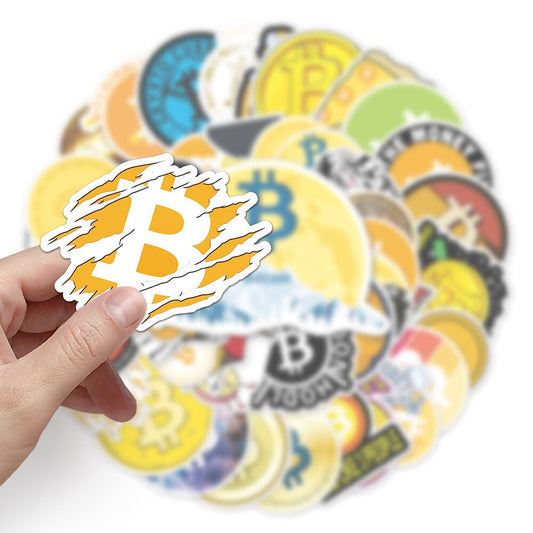 Waterproof Stickers Bitcoin | Laptop Stickers Bitcoin | Bitcoin Phone