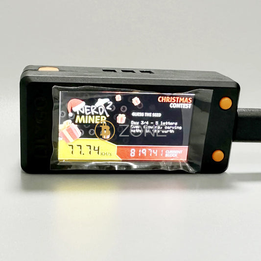 NerdMiner V2 78K/S Latest Firmware 1.6.3 Bitcoin Lottery Miners Nerd