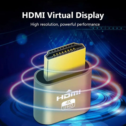 HDMI-compatible Dummy Plug Virtual Display Headless Ghost Display