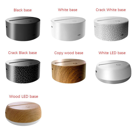 Acrylic Led Night Light Bitcoin for Room Decorative Nightlight Touch