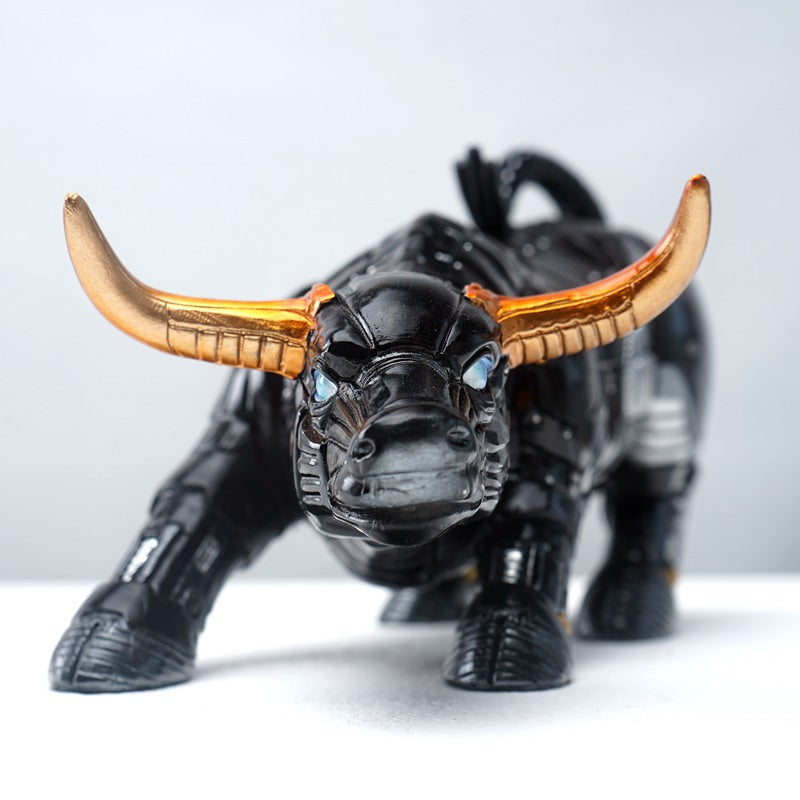 Vilead 20cm The Miami Bull Model Souvenir Statue Robot Sculpture