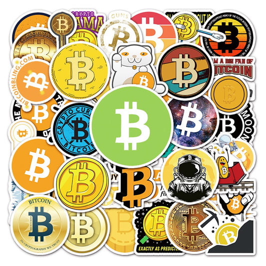 Waterproof Stickers Bitcoin | Laptop Stickers Bitcoin | Bitcoin Phone