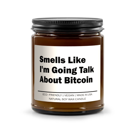 Smells Like I'm Going Talk About Bitcoin Candle