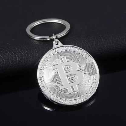 Newest Bitcoin Keychain Music Band Keyring Pendant Women and Men