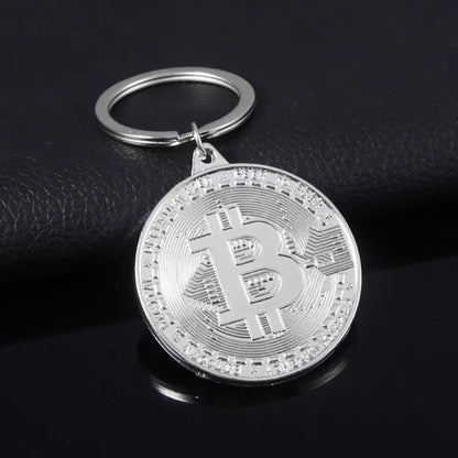 Newest Bitcoin Keychain Music Band Keyring Pendant Women and Men