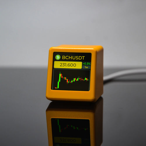 GeekMagic NerdMiner BitCoin Cryptocurrency,Stocks,Futures,Currency