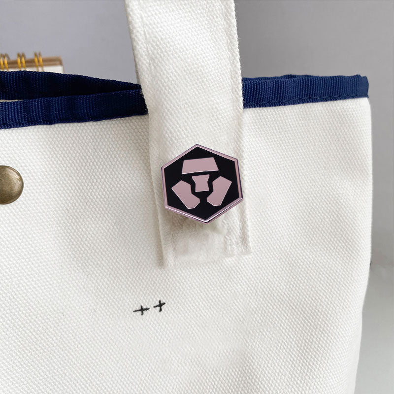 Cronos Crypto Com Enamel Pin Cryptocurrency Logo Badge Brooch Gift