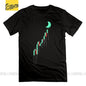 Crypto Candle To The Moon Cryptocurrency T Shirt 100% Cotton Graphic
