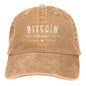 Original Satoshi BTC Crypto Baseball Caps Peaked Cap Bitcoin