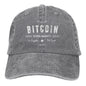Original Satoshi BTC Crypto Baseball Caps Peaked Cap Bitcoin