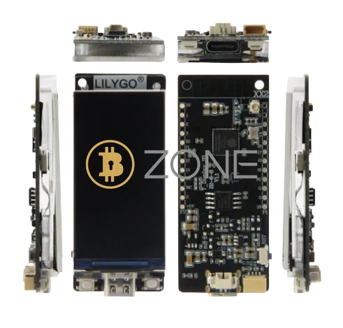 Bitcoin Nerd Miner v2.0 T-Display-S3 BTC Crypto Solo Lottery Nerdminer