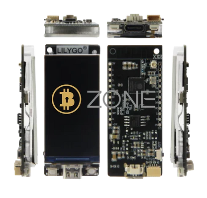 Bitcoin Nerd Miner v2.0 T-Display-S3 BTC Crypto Solo Lottery Nerdminer