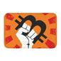 Custom Ripple XRP Front Door Mat Anti-Slip Indoor Absorbent Bitcoin