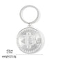 2025 Newest Bitcoin Keychain Music Band Keyring Pendant Women And Men