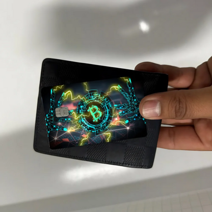 Bitcoin 100% Hot Sale Amine Credit Debit Bank Card Bus Card Film Skin