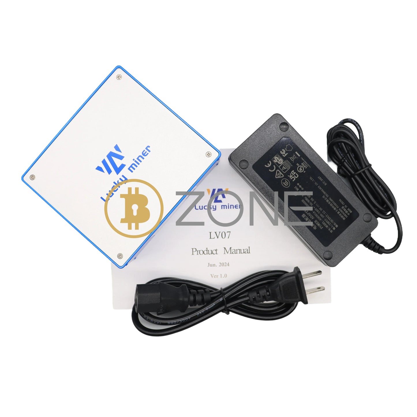 Bitcoin Lucky Miner LV07 1TH/S 26W SHA256 Algorithm Crypto Solo Asic