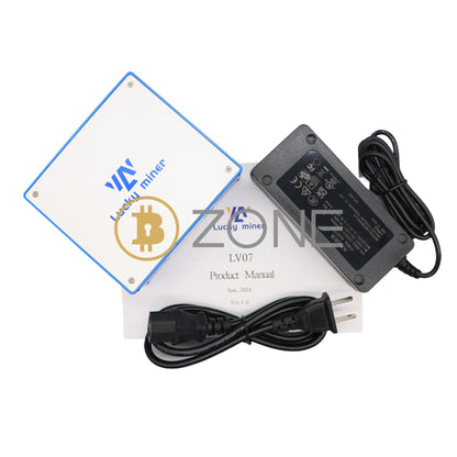 Bitcoin Lucky Miner LV07 1TH/S 26W SHA256 Algorithm Crypto Solo Asic