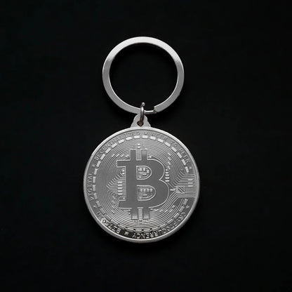 Newest Bitcoin Keychain Currency B Accessories Fashionable Cool
