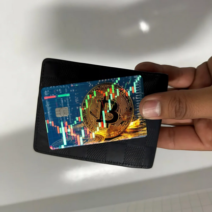 Bitcoin 100% Hot Sale Amine Credit Debit Bank Card Bus Card Film Skin