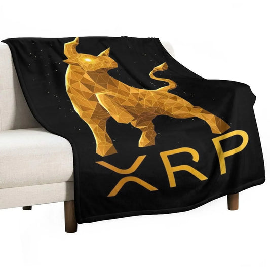 XRP cryptocurrency - XRP Throw Blanket Sofa Blanket Blankets Sofas Of