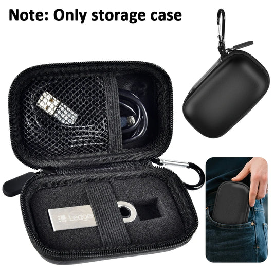 Storage Bag Compatible with Ledger Nano X/S/S Plus for Cryptocurrency