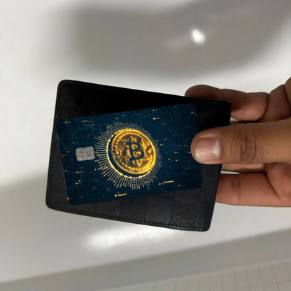 Bitcoin 100% Hot Sale Amine Credit Debit Bank Card Bus Card Film Skin