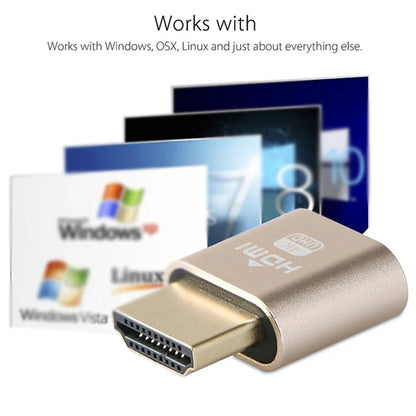 HDMI-compatible Dummy Plug Virtual Display Headless Ghost Display