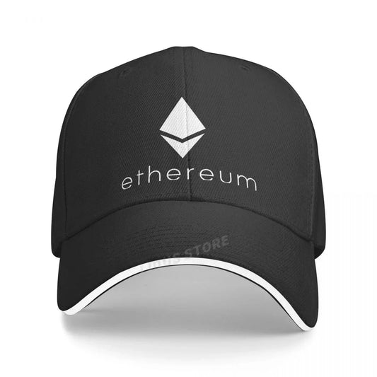 Ethereum Cryptocurrency Baseball Caps Women Men Adjustable Fashion