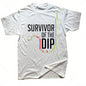 Bitcoin Cryptocurrency Trade Market Men's TShirt Survivor of The Dip