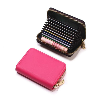 Business Card Holder Wallet Women/men Gray Bank/ID/Credit Card Holder