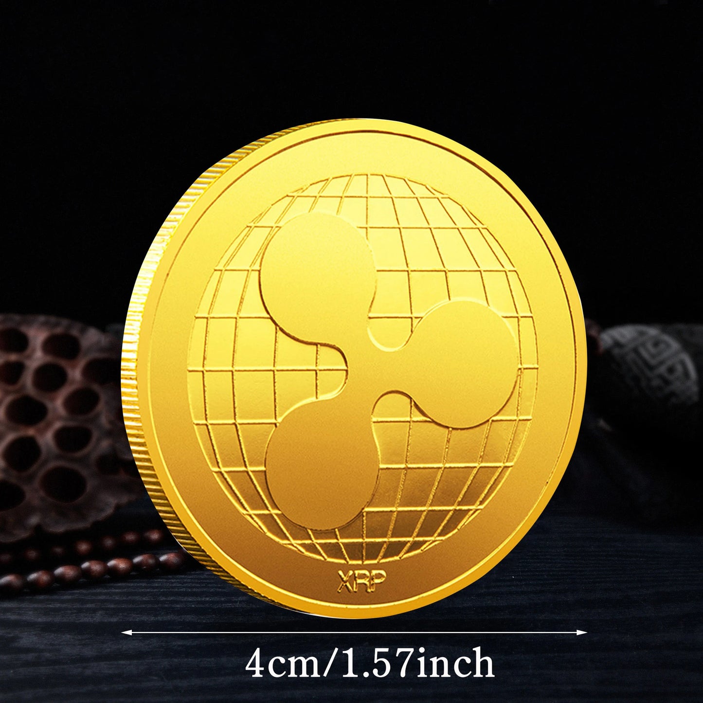 Bitcoin BTC SHIB DOGE XRP Souvenir Coin Physical Metal Crypto Currency