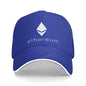 Ethereum Cryptocurrency Baseball Caps Women Men Adjustable Fashion