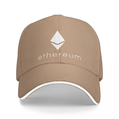 Ethereum Cryptocurrency Baseball Caps Women Men Adjustable Fashion