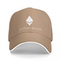 Ethereum Cryptocurrency Baseball Caps Women Men Adjustable Fashion