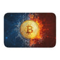 Custom Ripple XRP Front Door Mat Anti-Slip Indoor Absorbent Bitcoin