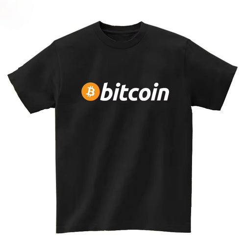 2025 Musk Currency Evolution with Bitcoin BTC Printed Short Sleeve