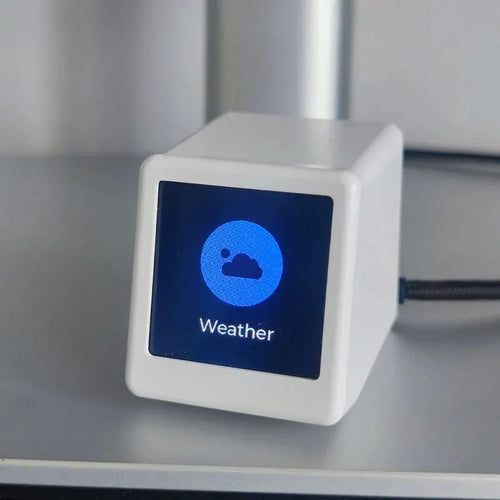 Bitcoin Price Display Ticker with Smart Weather Clock, Support