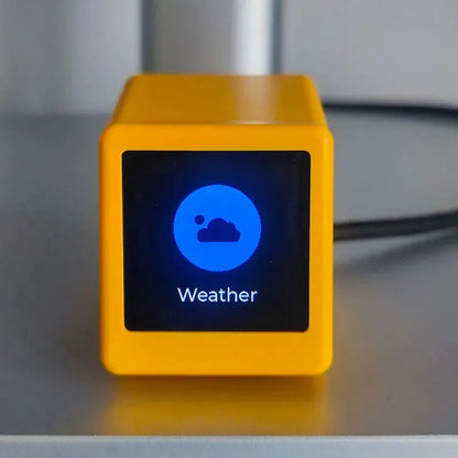 Bitcoin Price Display Ticker with Smart Weather Clock, Support