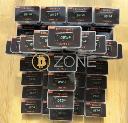 Bitcoin Nerd Miner v2.0 T-Display-S3 BTC Crypto Solo Lottery Nerdminer