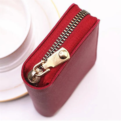 Business Card Holder Wallet Women/men Gray Bank/ID/Credit Card Holder