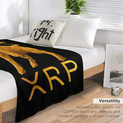 XRP cryptocurrency - XRP Throw Blanket Sofa Blanket Blankets Sofas Of