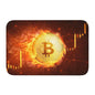 Custom Ripple XRP Front Door Mat Anti-Slip Indoor Absorbent Bitcoin