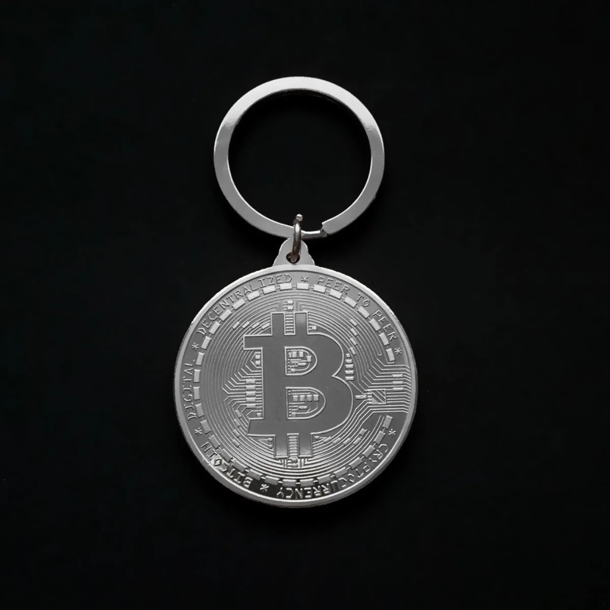 Newest Bitcoin Keychain Currency B Accessories Fashionable Cool