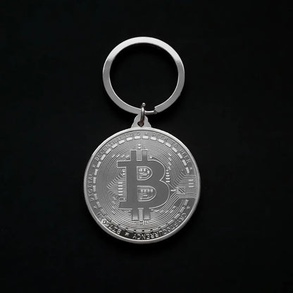 Newest Bitcoin Keychain Currency B Accessories Fashionable Cool