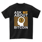 2025 Musk Currency Evolution with Bitcoin BTC Printed Short Sleeve