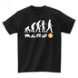 2025 Musk Currency Evolution with Bitcoin BTC Printed Short Sleeve