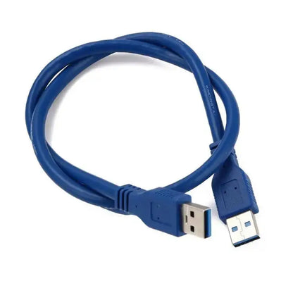 4Pcs PCI-E Riser Card 60CM USB 3.0 Cable SATA To 6Pin PCI Express 1X