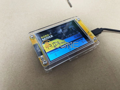 NerdMiner V2 2.8 Inch Display BTC Solo Lottery Nerd Miner Crypto