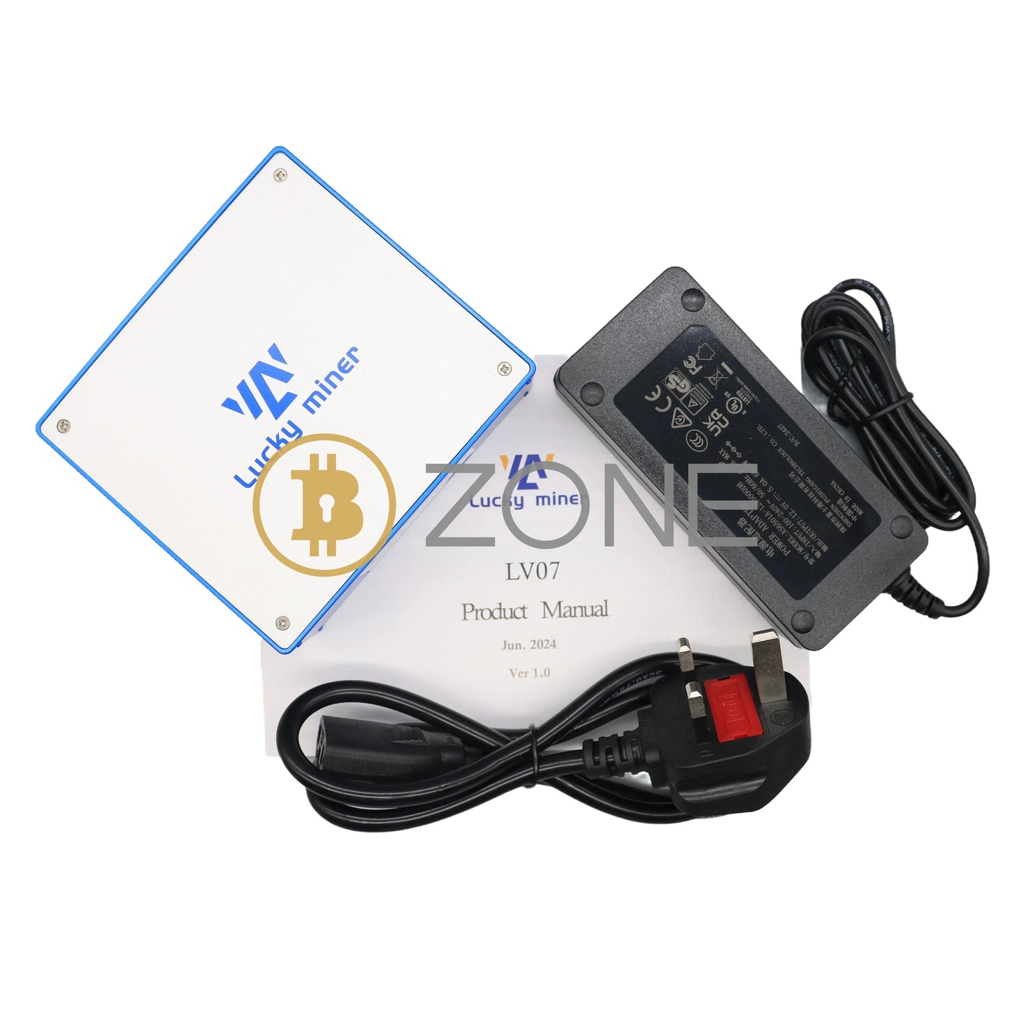 Bitcoin Lucky Miner LV07 1TH/S 26W SHA256 Algorithm Crypto Solo Asic