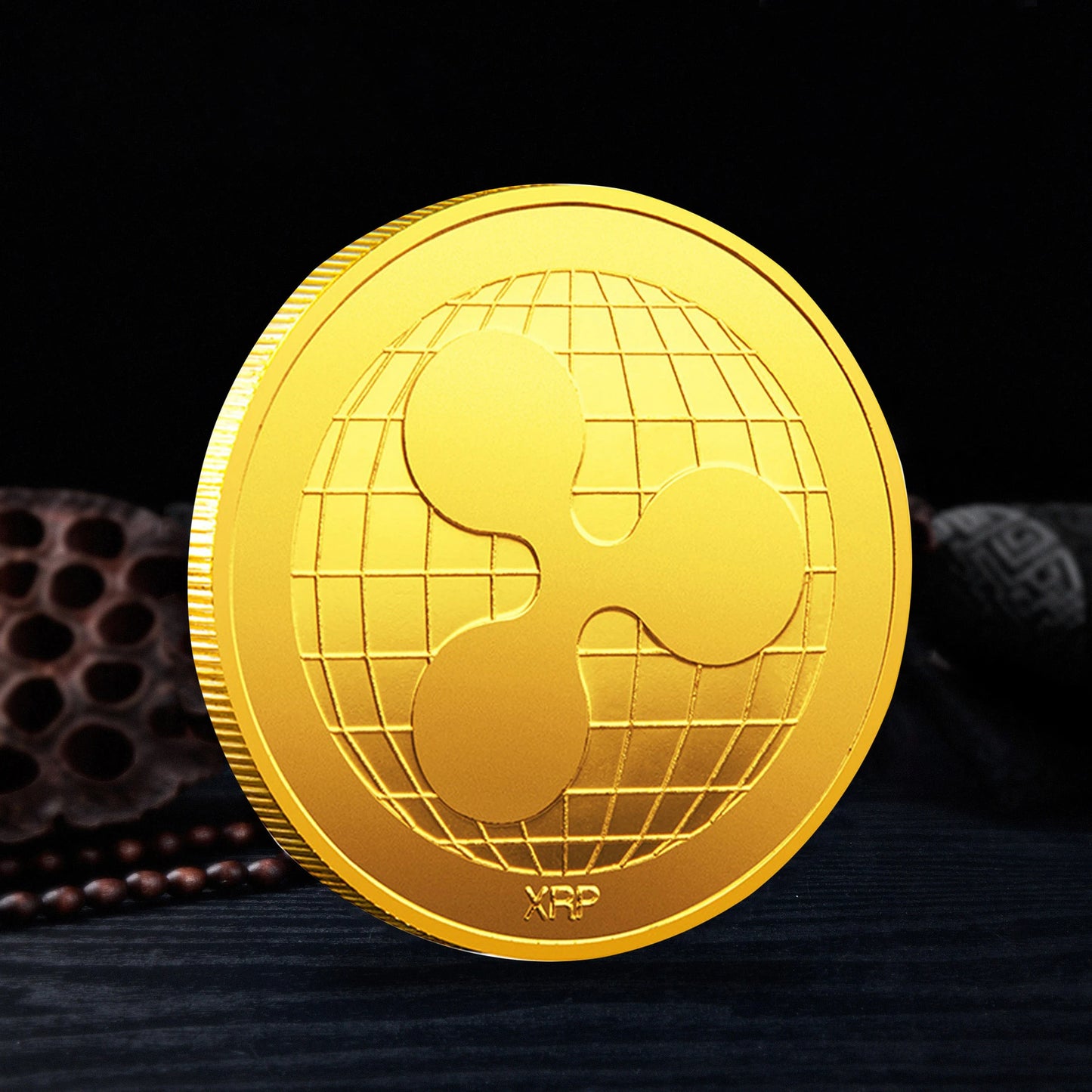 Bitcoin BTC SHIB DOGE XRP Souvenir Coin Physical Metal Crypto Currency